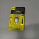 2 x USB C to A Adapter, NexiGo Thunderbolt 3 to USB 3.0 Adapter for MacBook Pro 2021/2020/2019/2018, MacBook Air 2020, iPad Pro 2020, Dell XPS, Samsung Galaxy Note, and More Type C Devices (5Gbps, Silver)