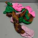 Set of 4 Inflatable Palm Trees and Beach Inflatable Pink Flamingo for Hawaiian Pool Summer Luau Party Decoration