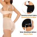 Womens Seamless Shaping Boyshorts Panties Tummy Control Underwear Slimming Shapewear Slip Shorts (Small, #A2 Beige(light Tummy Control))