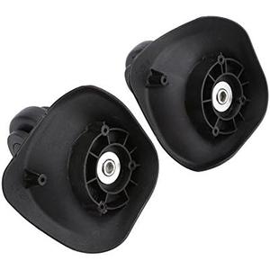 1 Pair Luggage Suitcase Wheels PVC Suitcase Replacement Wheels great Accessory for Luggage Suitcase (W041-2 L)