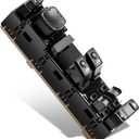 15883318 Front Driver Side Master Power Window Switch Fits for 2003-2007 Chevy Silverado 1500 2500 3500 HD Classic GMC Sierra, Door Lock Control Switches, Replace DWS-226, 920-023 (Without Bezel)