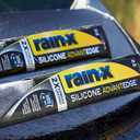 Rain-X Silicone AdvantEdge Wiper Blade 18" Windshield Wiper Blades Replacement, All-Weather Performance Lasts 2X Longer, Premium Beam, Installock Adapter for Easy Fit (Pack of 1)