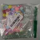 50pcs Dog Hair Bows Puff Ball,Pompom with Elastic Cotton Hair Tie Band for Doggy Puppy Cats Kitten Pets,Yorkshire Grooming Hair Accessories,No Damage Hair,0.75inch Hair Rope Multicolored