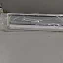 Joydeco Cordless Zebra Blinds for Windows, Dual Layer Free-Stop Zebra Shades Privacy Light Control for Day and Night, Light Filtering Sheer Blinds for Indoor Windows, Kitchen (Grey, 45" W x 75" H)