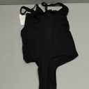 FeelinGirl Shapewear Bodysuit Tummy Control for Women Zip-Up Shapewear Thong Sculpting Snatched Waist V Neck Body Shaper, L