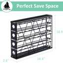 Flagship K Cup Holder for Keurig Pods Coffee Pod Storage 4 Tier K Cup Drawer Organizer for Counter (32 Pods Capacity)