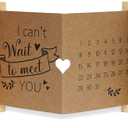 Pregnancy Announcement for Uncle, Baby Announcement Ideas Ultrasound Picture Frame Wooden Keepsake Box