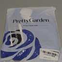 PRETTYGARDEN Women Blouses Spring Dressy Cap Sleeve Mock Neck Work Shirts Buckle Tunic Summer Business Casual Tops 2026 (Large, Blue)