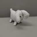 11 Inch White Gubby Plush Toy, Stuffed Figure Pillow for Home Decor, Collectible Gift for Video Game Fans, Kids, and Adults Cute Halloween Plush Toy(Rabbit White Plush)