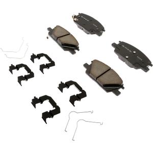 ACDelco Gold 17D1913CHF1 (19428020) Ceramic Front Disc Brake Pad Kit