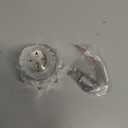 Replacement for RP41661 Shower Faucet Handle Clear Acrylic for Delta Peerless Single Handle Tub Faucets Shower Knob Button Screw Connector