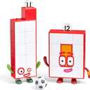 hand2mind Numberblocks Friends Eleven and Twelve Figures, Numbers for Toddlers, Math Toys for Kids 3-5, Small Figurines for Kids, Preschool Learning & Education Toys, Birthday Gifts for Kids