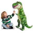 JOYIN 37” T-Rex Dinosaur Inflatable for Party Decorations, Tyrannosaurus Rex Inflatable Toy, Dinosaur Birthday Party Gift for Kids and Adults