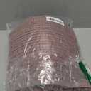 Yimobra Bathroom Rugs Non Slip Washable - Ultra Soft Absorbent Chenille Bath Mat, Quick Dry Shaggy Floor Carpet for Tub Shower, Mauve Home Decor Accessories, 24x17 Inch