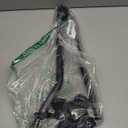 KINGGEAR F1 Walking Stick, Walking Cane for Women & Men, Self Standing Walkers for Seniors with Wrist Strap, Lightweight & Sturdy Offset EVA Handle and Large Quad Base (Black)