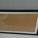 Mxtallup 14x23 Frames Solid wood, Display Pictures 12x21 Inch With Mat or 14x23 Inch Without Mat, Poster Frames 12x21 in Picture Frames Wood Black (T22B1423W1221)