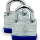 NOT A LOCK - 11134P/2PK 2 PK, Silver 2.5 x 2 x 1 Inches