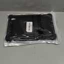 Case for Urao C107 Tablet, Kids Friendly Soft Silicone Adjustable Stand Cover for Urao C107 10.1 inch Tablet (Black)