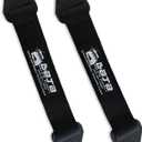 Heavy Duty Suspension Limit Straps (32) – Quad Wrap Design, Chromoly Tabs, 5-Pass Stitch – 1/2" Hole Size, Adjustable Sizing – Off-Road UTV ATV Shock Strap Pair.