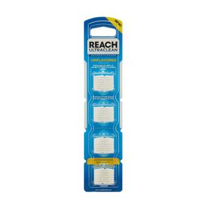 REACH Ultraclean Access Flosser Refill Heads, Unflavored, Plaque Remover for Teeth, Shred Resistant, for Hard to Reach Areas, Oral Care, PFAS Free, for Adults & Kids, 1 Pack, 28 Count (28 Count (Pack of 1))