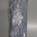 Wipeable Table Runner, Thick Farmhouse Dresser Runner, Rustic Indoor/Outdoor 48'', Blue Grey