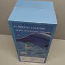 Above Ground Pool Skimmer,No Installation Required, no Adjustable Bracket Required,Comes with 10 Filter Socks, Special Note: The Pool Pump Flow Rate Must not Exceed 2100 GPH(Turquoise) (8inch)