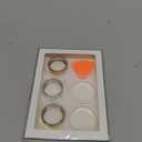 3 Pack Cover Compatible with Ultrahuman Ring Air, Surport Charging with Cover on, Anti-Scratch TPU Ultra Human Ring Protector for Women Men (Size 12, Silver+Gold+RoseGold)