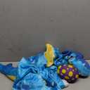 Spooktacular Creations Halloween Dinosaur Costume Kids, T-Rex Costume Outfit with Egg for Toddler Child Dress Up Party (3T (3-4 YRS), Blue)