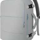 Taygeer Carry On Backpack, Womens Travel Backpack with USB Charging Port & Shoe Pouch, Laptop Mochila 15.6inch Flight Approved, College Teacher Tote Bag for Business Travel Supplies, Grey (Large, Elephantgray)