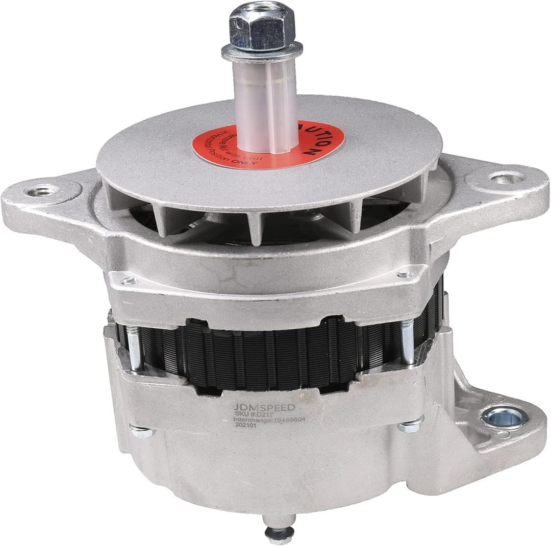 JDMSPEED New Alternator 53123 Replacement For Ford Kenworth Freightliner Peterbilt 145 Amp Cummins Delco