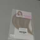 REECHO Clip in Hair Volumizer, Short Thick Clip in Hairpieces Adding Extra Hair Volume Extensions for Women with Thin Fine (Honey Blonde with Highlights, 8 Inch (Pack of 2)