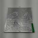 Stove Hood Vent Filter 11.6 x 11.2 BPQTF S99010317 Compatible with Broan Range Hood Filter Replacement for Ductless Overhead - Metal Mesh Filters Grease and Carbon Freshens Kitchen Oven Air (1-Pk)