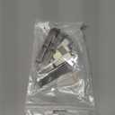 Mudder 6 Pcs Silver Large Nail Clippers Stainless Steel Ultra Sharp Sturdy Fingernail and Toenail Clipper Cutters Straight Edge Toenails Nail Trimmer Cutters for Men Women Thick Nails Anti-slip Handle