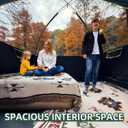LOYEAHCAMP Tent 6 Person Blackout Camping Tent with Rainfly | Waterproof Portable Double Layer Family Dome Tent for Camping for Outdoor Camping&Hiking