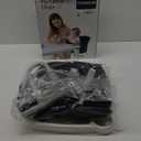 Fast Hook On Chair with Dining Tray, Fold-Flat Storage and Tight Fixing Clip Child Chair for Baby, Safe and High Load Design for Home and Travel (Grey)