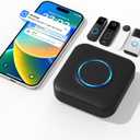 Smart WiFi Wireless Doorbell Chime Connected with 58 Music, 5 Adjustable Volume & LED Light, No Wiring Required