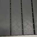 36 sq. ft Plastic Interlocking Deck Tiles, 36 Pack,12"x12" Waterproof Outdoor Flooring All Weather Use, Patio Floor Decking Tiles for Porch Poolside Balcony Backyard, Dark Grey