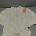 FeelinGirl Long Sleeve Bodysuit for Women Mock Turtle Neck Body Suits Zip Up Design Black Tummy Control Bodysuit Shirts M/L