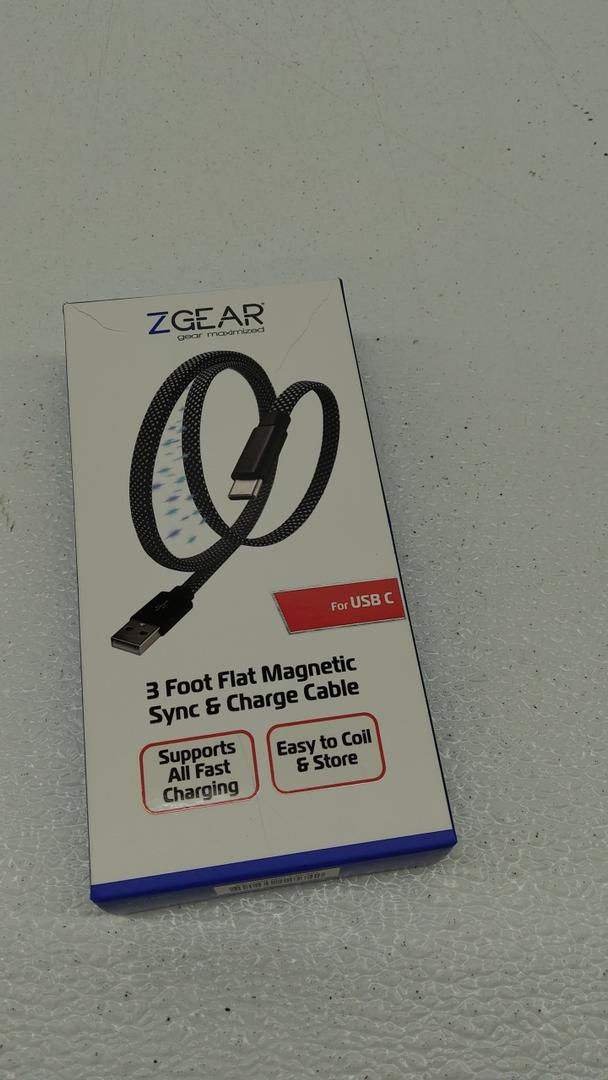 ZGear 3 Foot Flat Magnetic Sync & Charge Cable
