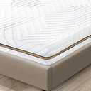 BedStory Firm Mattress Topper Queen - 3 Inch Memory Foam Mattress Topper - High Density Foam Bed Toppers for Back Pain Relief