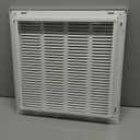 16"W x 16"H [Duct Opening Size] Steel Return Air Filter Grille - Removable Face/Door for 1 inch Filters -HVAC Vent Cover Grill - White [Outer Dimensions: 18 5/8"W X 18 5/8"H]