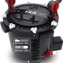 Fluval FX4 High Performance Canister Aquarium Filter - Multi-Stage Filtration, Built-In Powered Water Change System, and Basket-In-Basket Tray Design (FX4)