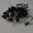 50ft Outdoor LED String Lights with ST38 Shatterproof Bulbs - Weatherproof Hanging Lights, Commercial Grade for Patio,Backyard, Garden, Gazebo (Connectable Design & Warm White 2700K)