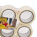 Zuvo Heavy Duty Tape Dispenser with 4 Clear Packaging Tapes - 48cm X 66m 