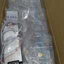 GOSLARLIT 24 Pack Remote Hexagon Lights, RGB Garage LED Panel Light