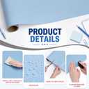 Breling 12 Rolls 47.2" x 12 ft Colored Bulletin Board Paper, Pastel Color