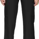 floralhue Womens Scrub Pants Drawstring Soft Stretch, Anti-Wrinkle Women's Scrub Pants with 6 Pockets