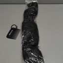 REECHO 24" Straight Long 4 PCS Set Thick Clip in on Hair Extensions Natural Black