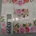 JeVenis Lets Partea Photo Booth Frame & Props - Tea Party Supplies for Bridal Shower & Birthday Parties