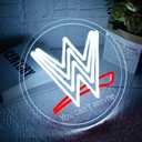 Wrestling Neon Sign for Wall Decor Wrestling Neon Light for Man Cave Dimmable Slogan LED Sign Suitable for Fans Room Pub Birthday Gift for Enthusiasts Size13.3 * 12.9In(P085)